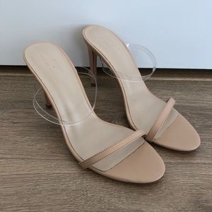 Liana Nude Sandals in brand new condition
